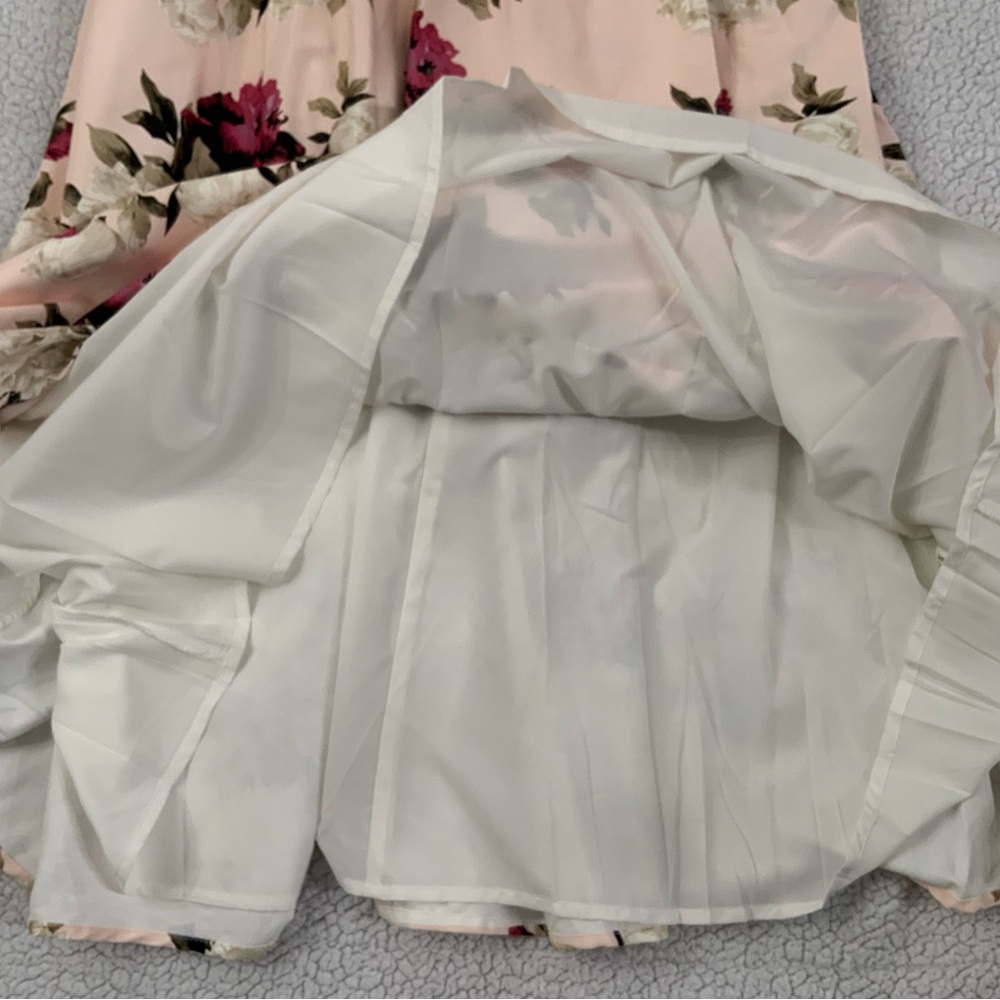JESSAKAE Midi Dress Rosewood Acre Small Pink Floral Fairy Romantic Cottage Core - Picture 14 of 15
